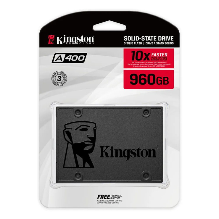 Disco Duro SOLIDO 960GB KINGSTONG A 400