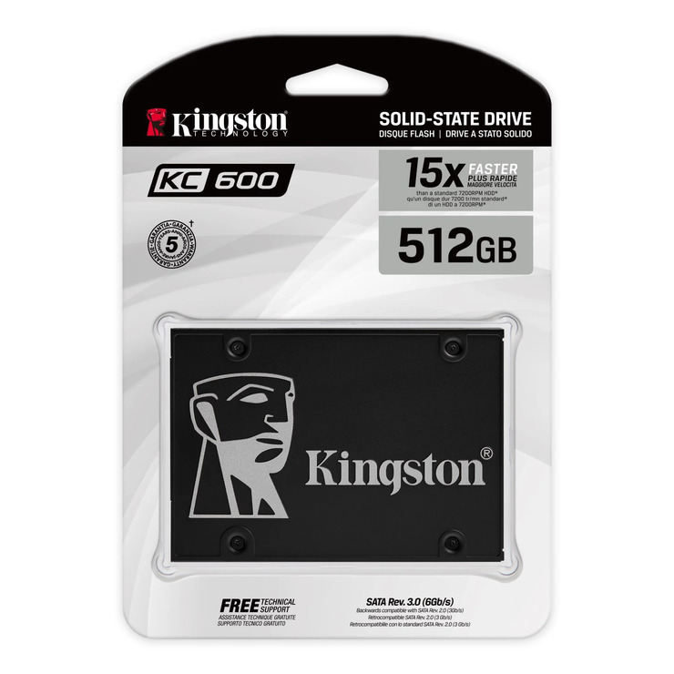 Disco Duro SOLIDO 512GB SATA (6Gbps)