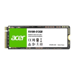 Disco Duro SATA M.2 512GB PCI EXPRESS ACER FA 100