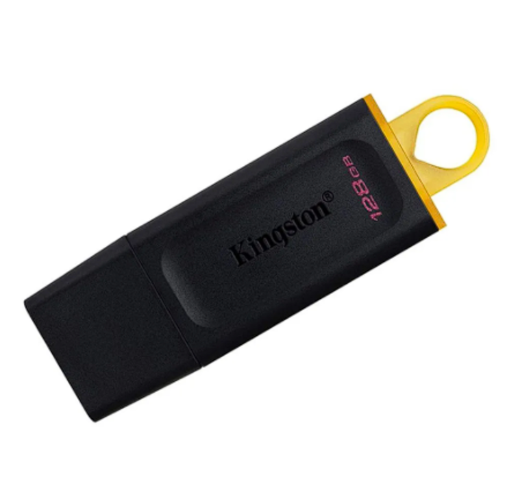 Memoria USB 128GB KINGSTON DATA TRAVELE EXODIA 3.2 AMARILLA - Imagen 2